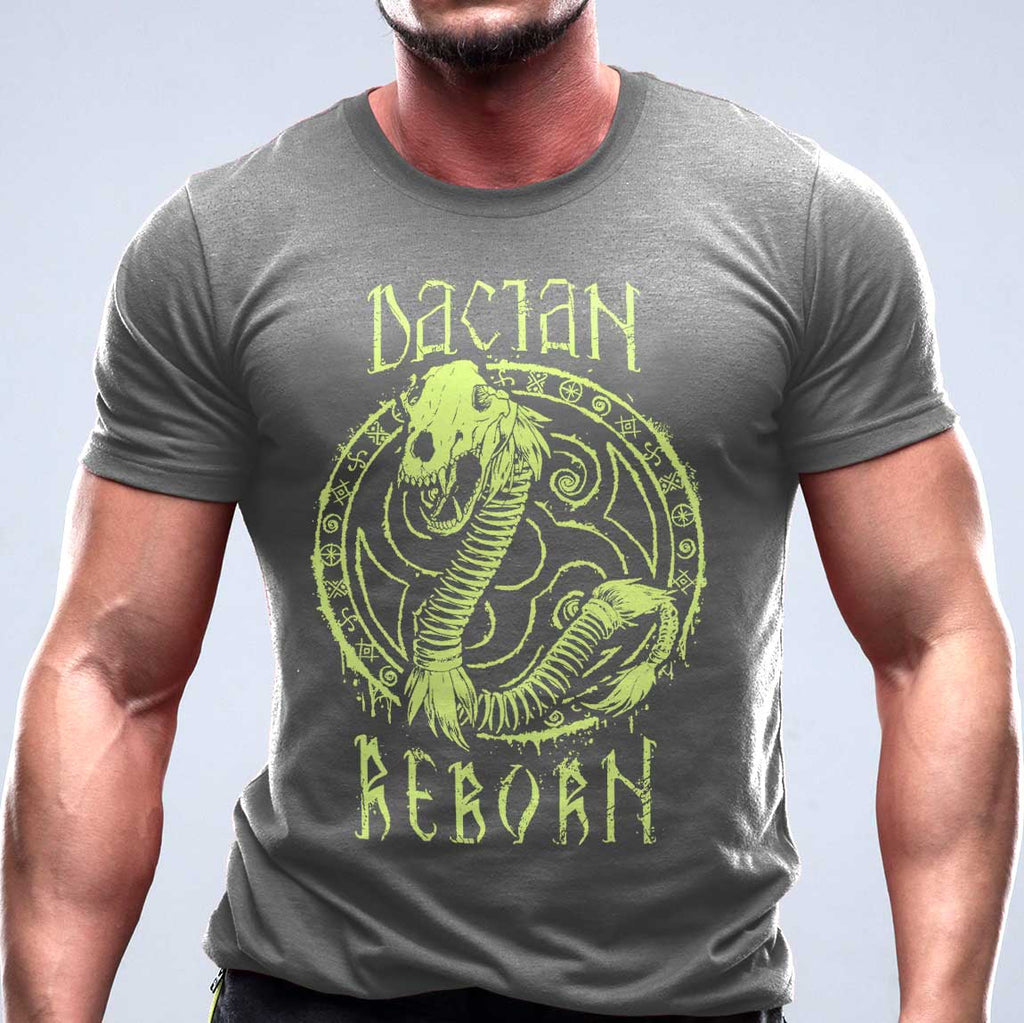 Dacian-reborn - tricou cu motive Romania