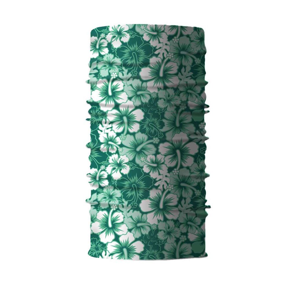 "Hibiscus" verde bandană, buff, multifunctionala tubulara. liratech.ro bandană multifuncțională, buff
