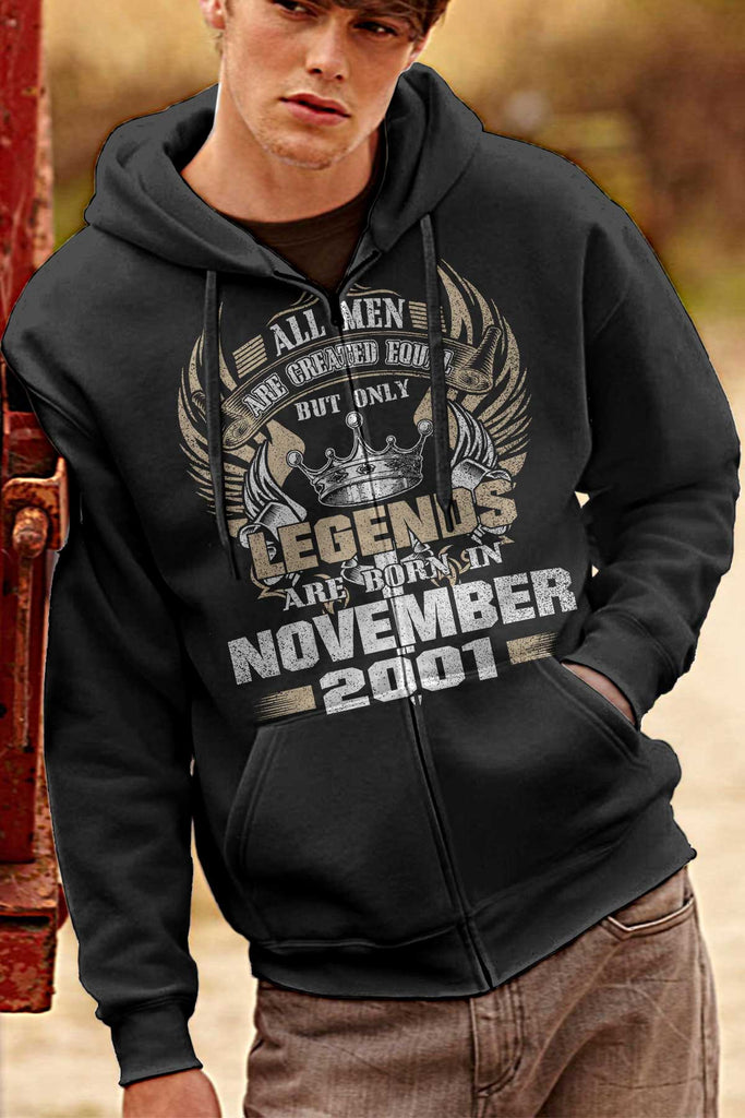 All man equal, but Legend... - for a birthday with a month and a year to order - a T-shirt, blouse or sweatshirt-liratech.ro