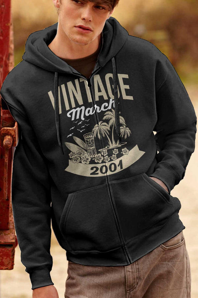 Vintage - for a birthday with a month and a year to order - a T-shirt, blouse or sweatshirt-liratech.ro