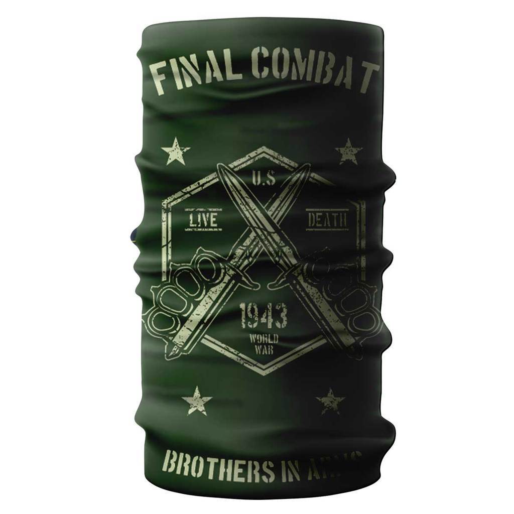 Final Combat barbati bandană, buff, multifunctionala tubulara. liratech.ro bandană multifuncțională, buff