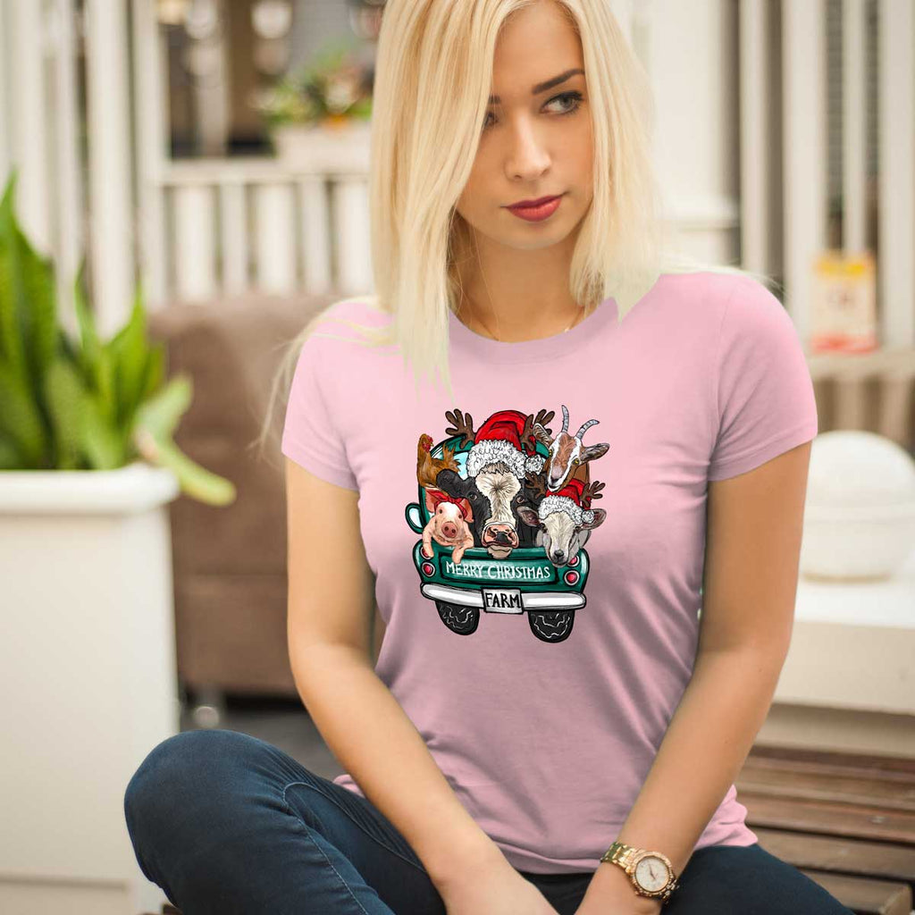 Ferma de Crăciun - Tricou de Crăciun-liratech.ro